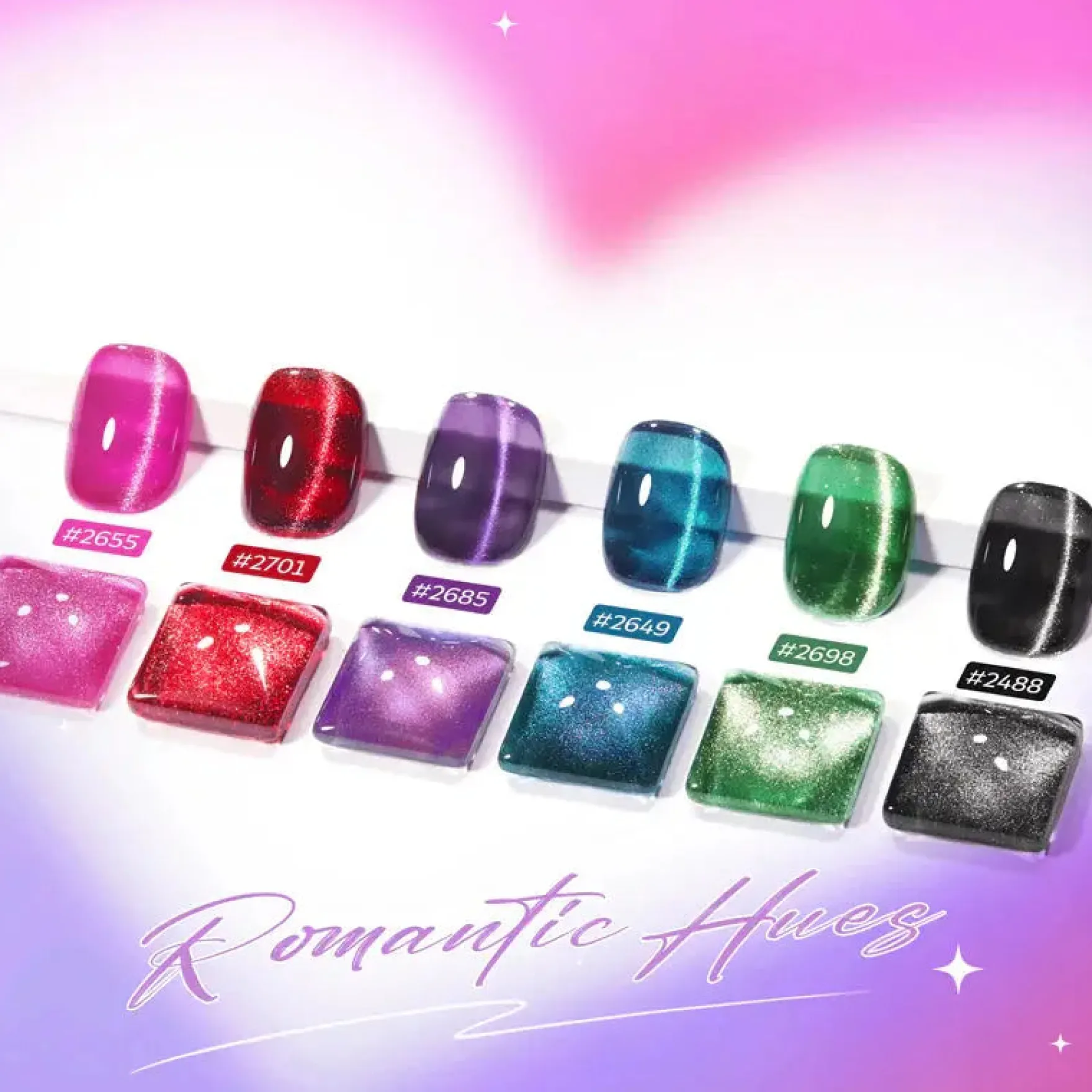 Gel Nail Polish Set Salt Starfall