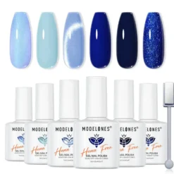 Gel Nail Polish Set Take My Blues Away