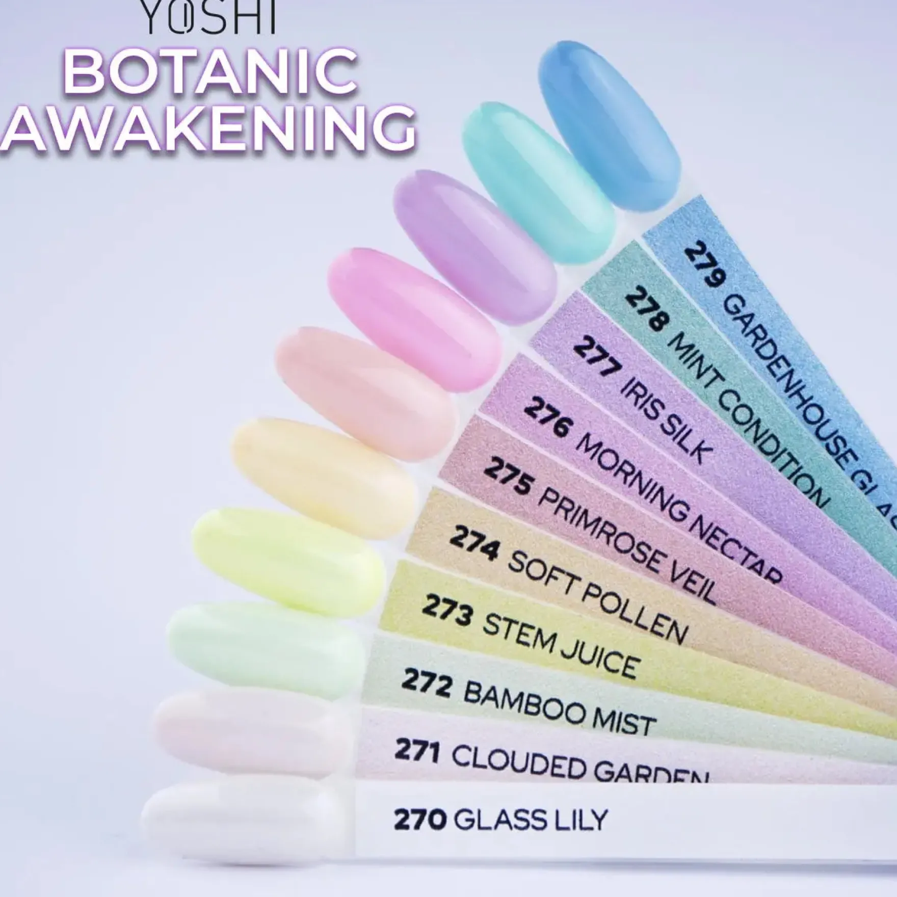 Gel Polish UV LED 270 Glass Lily