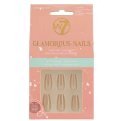 Glamorous Press-On Nails Cashmere Coat