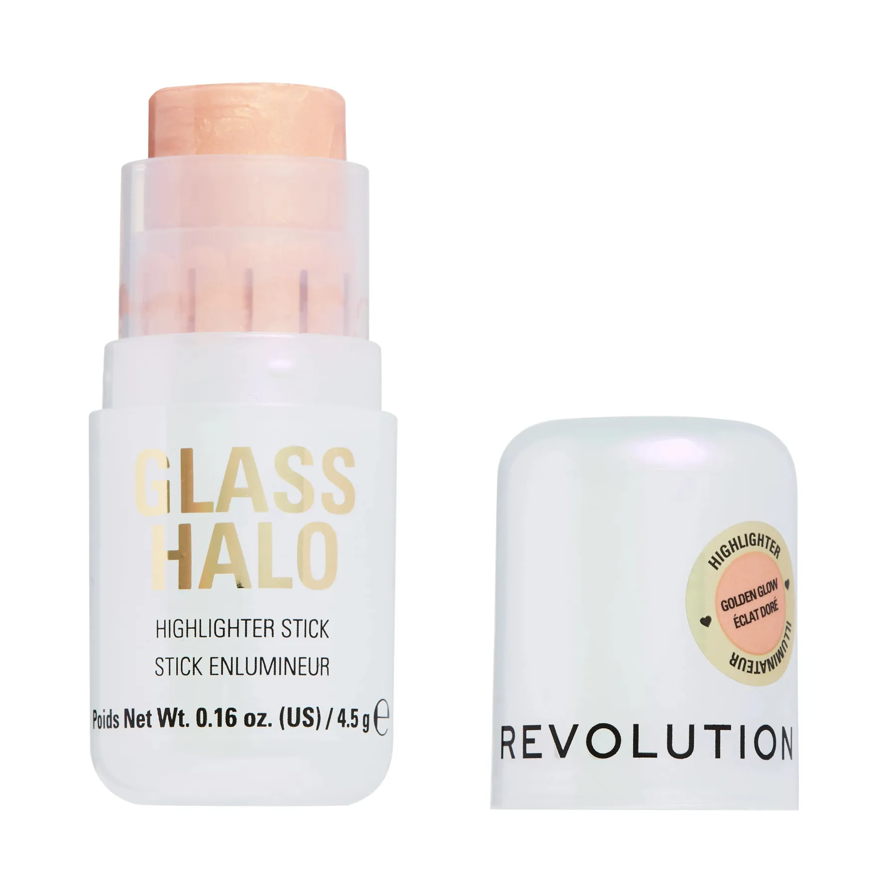 Glass Halo Highlighter Stick Golden Glow