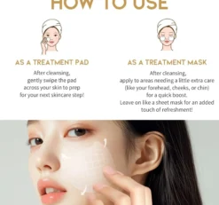 Glass Skin Rice Water Toner Pad