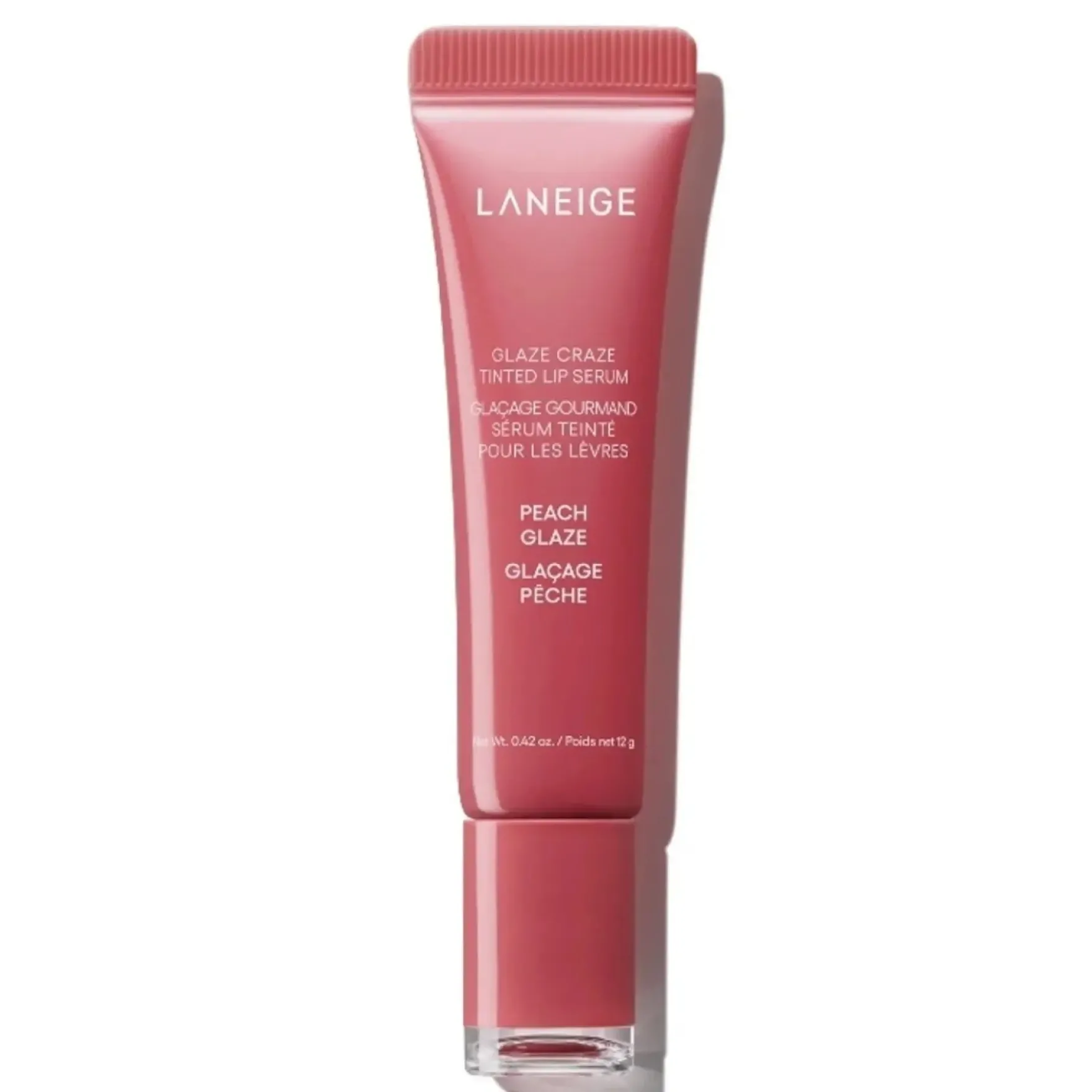 Glaze Craze Tinted Lip Serum Peach Glaze