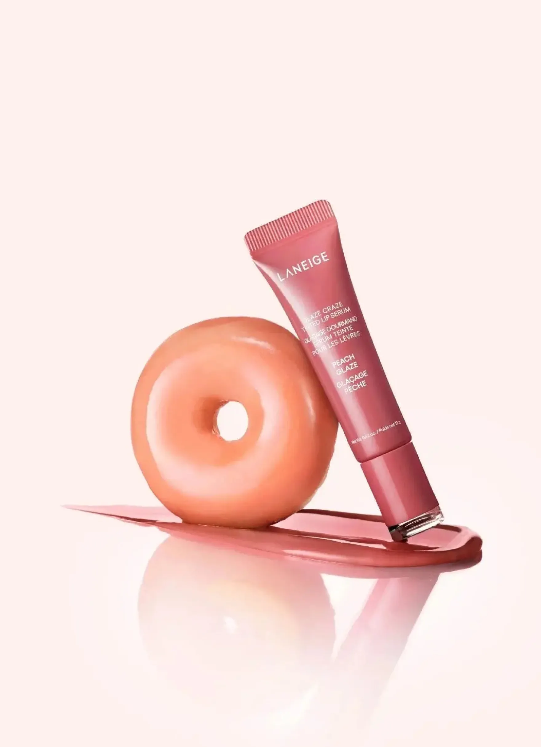 Glaze Craze Tinted Lip Serum Peach Glaze