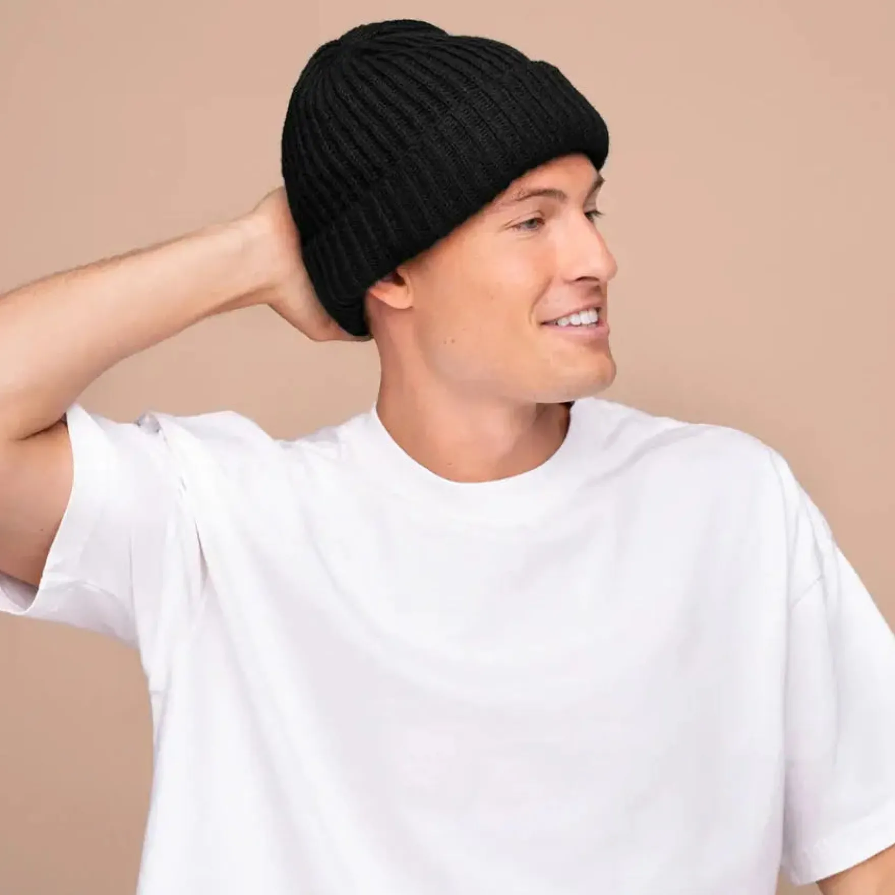 Glazey™ Satin Lined Beanie Black