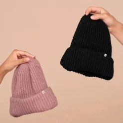 Glazey™ Satin Lined Beanie Black
