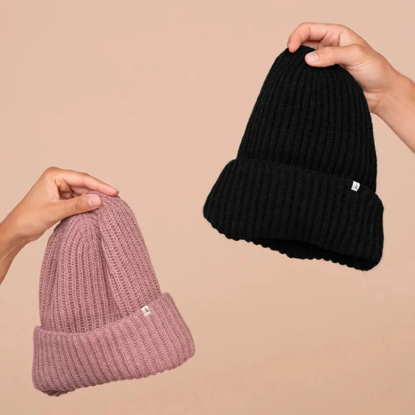 Glazey™ Satin Lined Beanie Black
