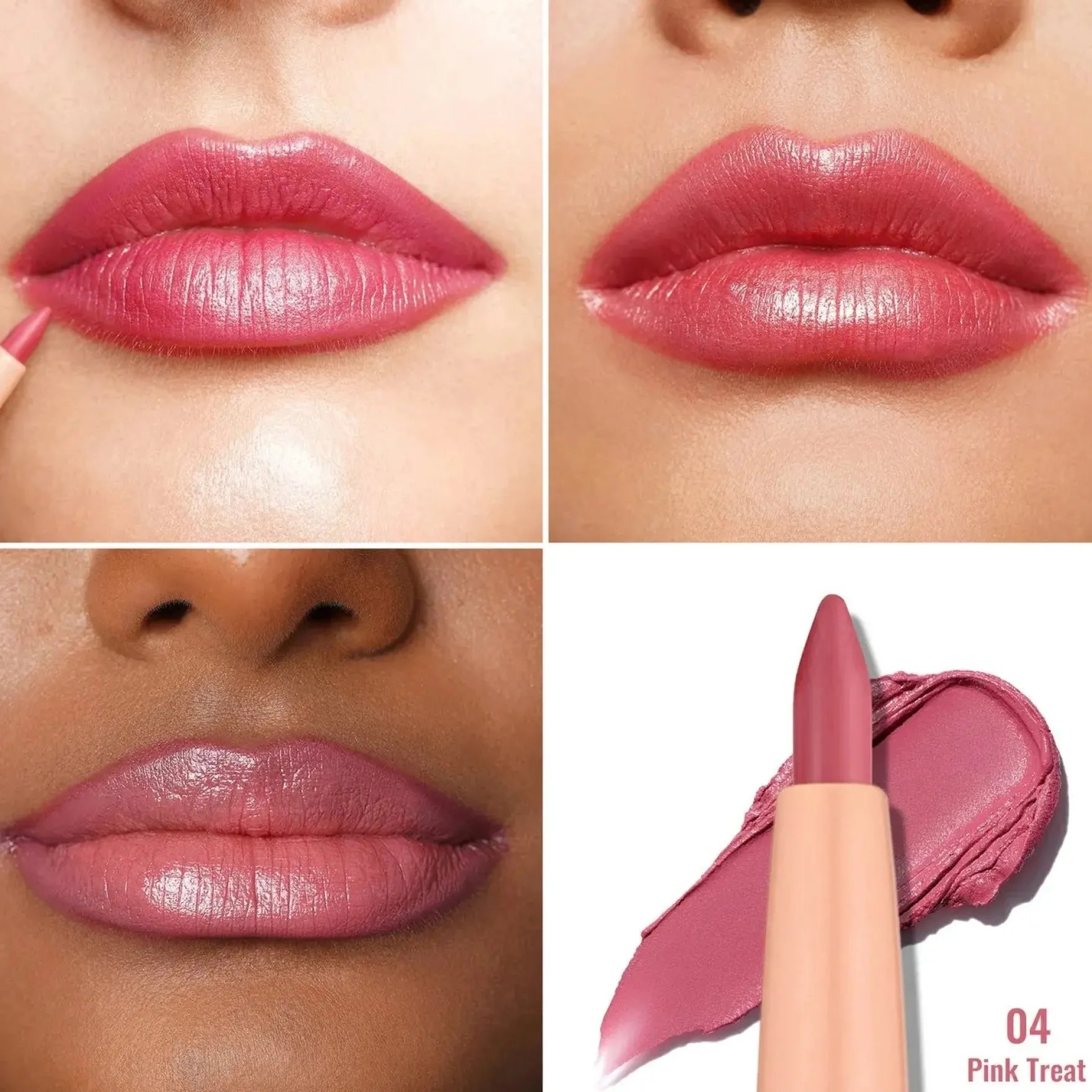 Glow Glamour Cream Lip Liner 04 Pink Treat