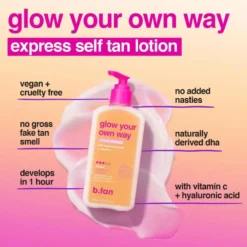 Glow Your Own Way Express Self Tan Lotion