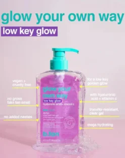 Glow Your Own Way Low Key Glow Self Tan Gel