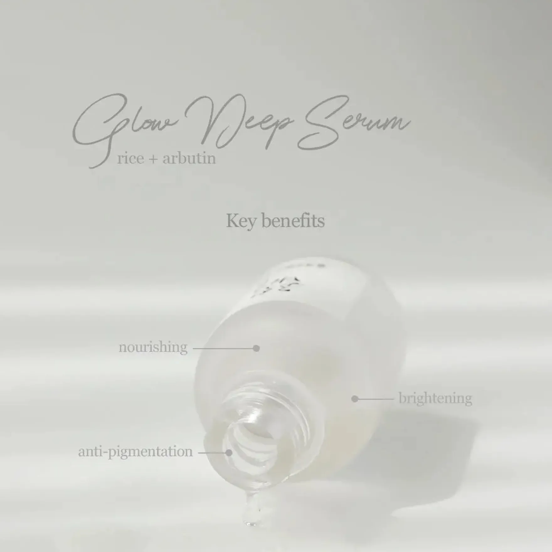 Glow Deep Serum Rice + Arbutin