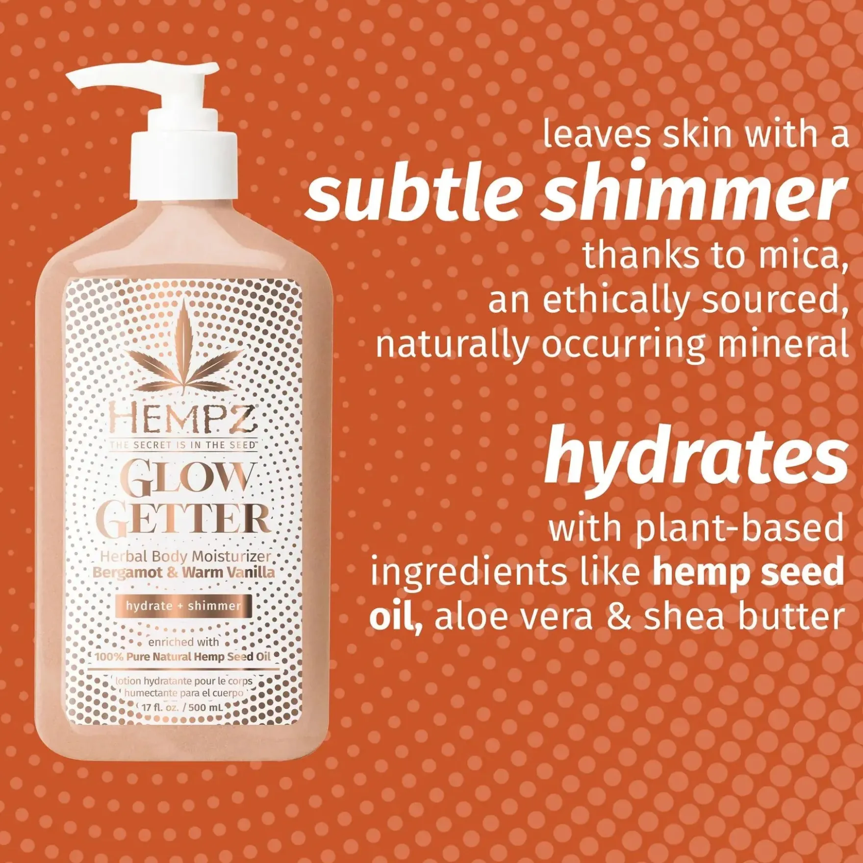Glow Getter Herbal Body Moisturizer