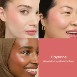 Glow Liquid Matte Blush Cayenne
