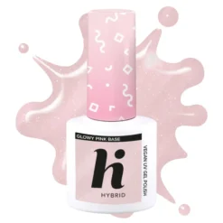 Glowy Pink Base Coat Gel Polish