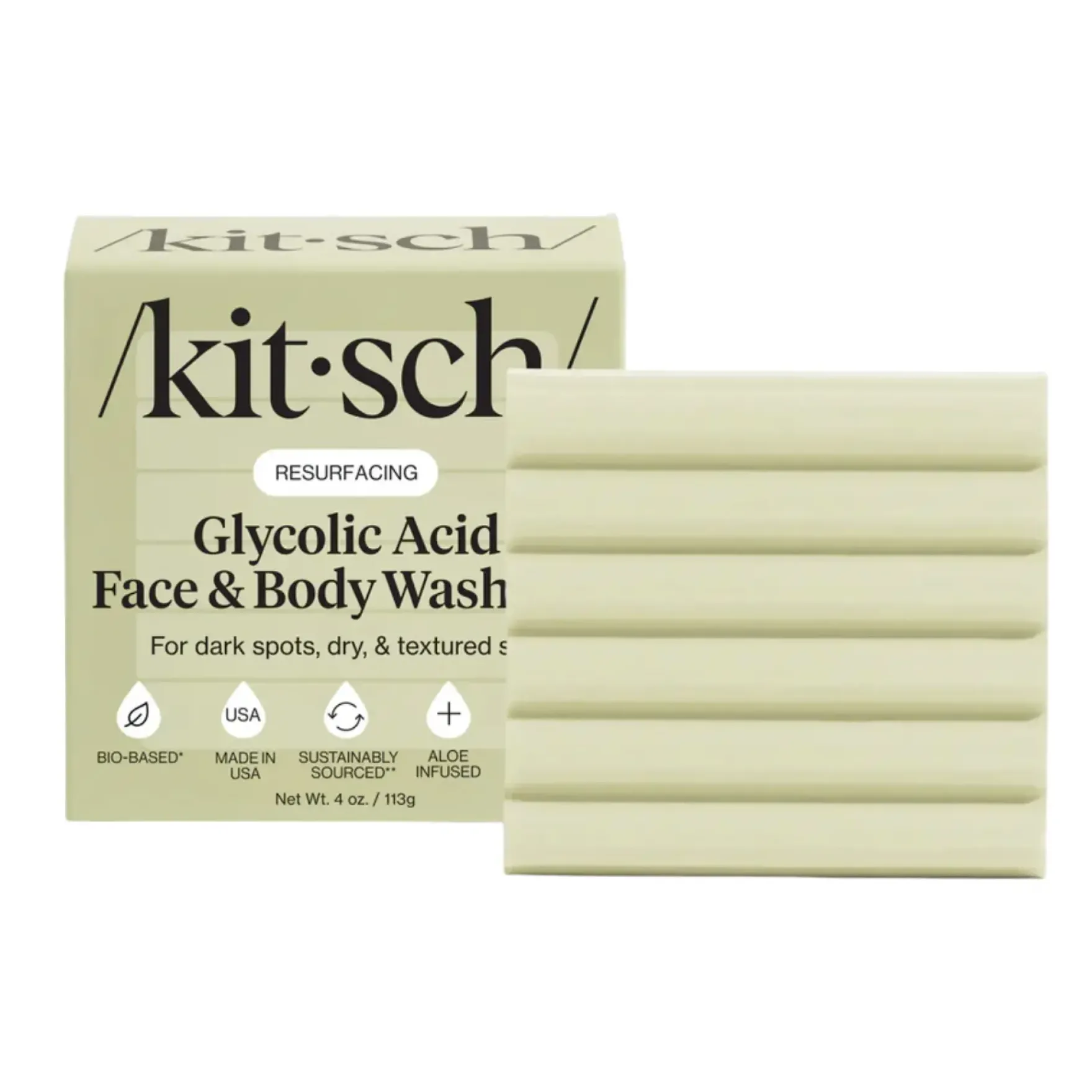 Glycolic Acid Face & Body Wash Bar
