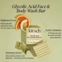Glycolic Acid Face & Body Wash Bar