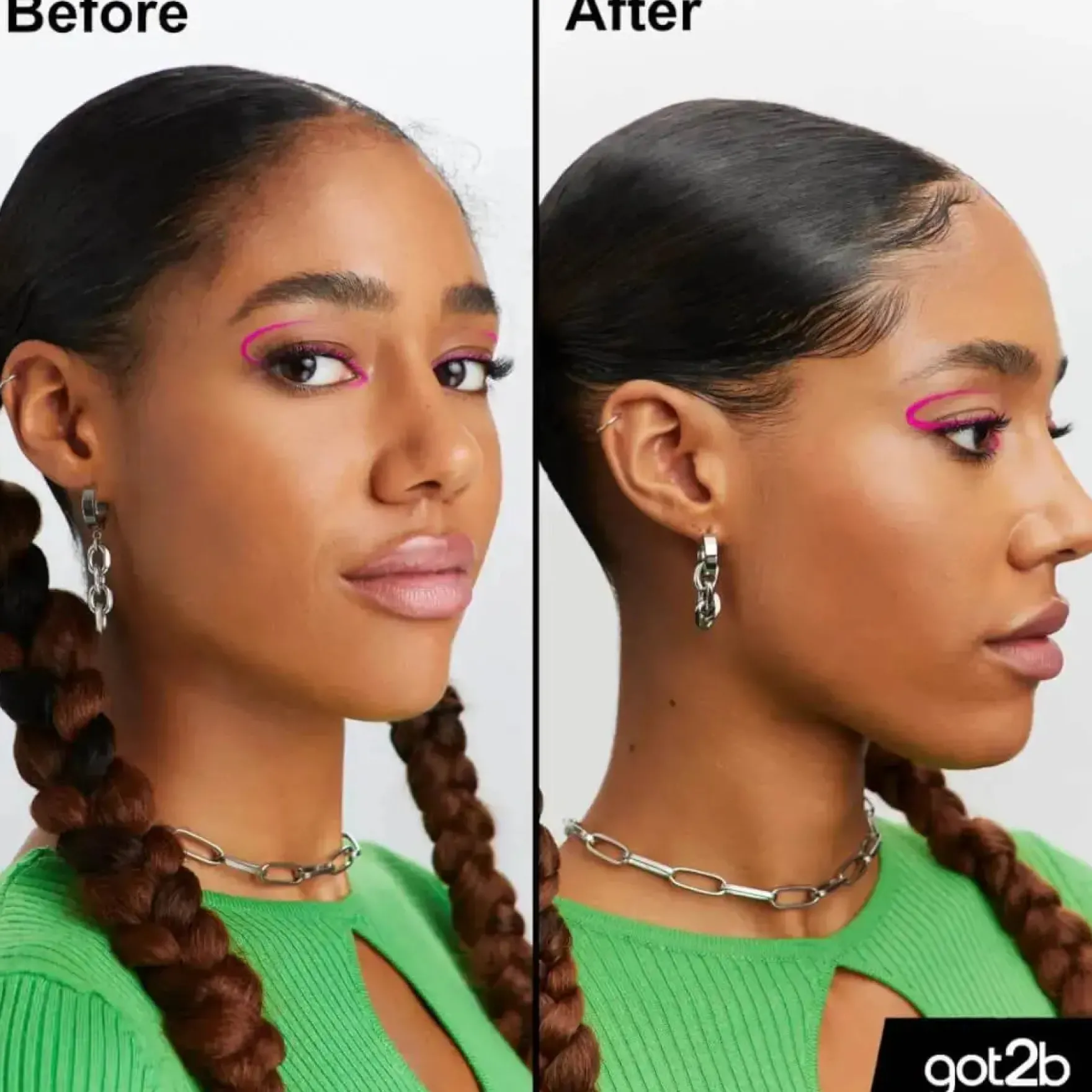 Got2b Glued 4 Brows & Edges Tinted Gel Black