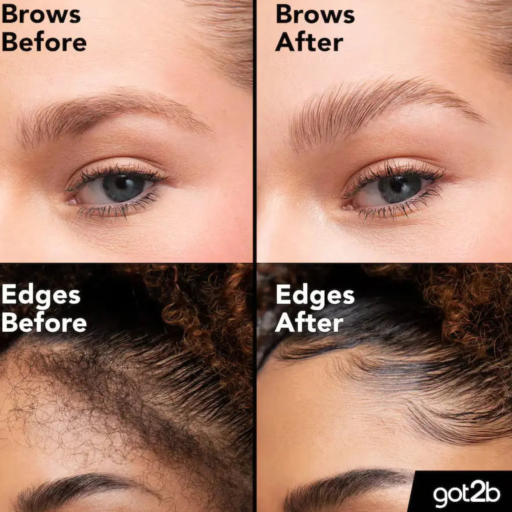 Got2b Glued Brows & Edges 2in1 Gel Waterproof