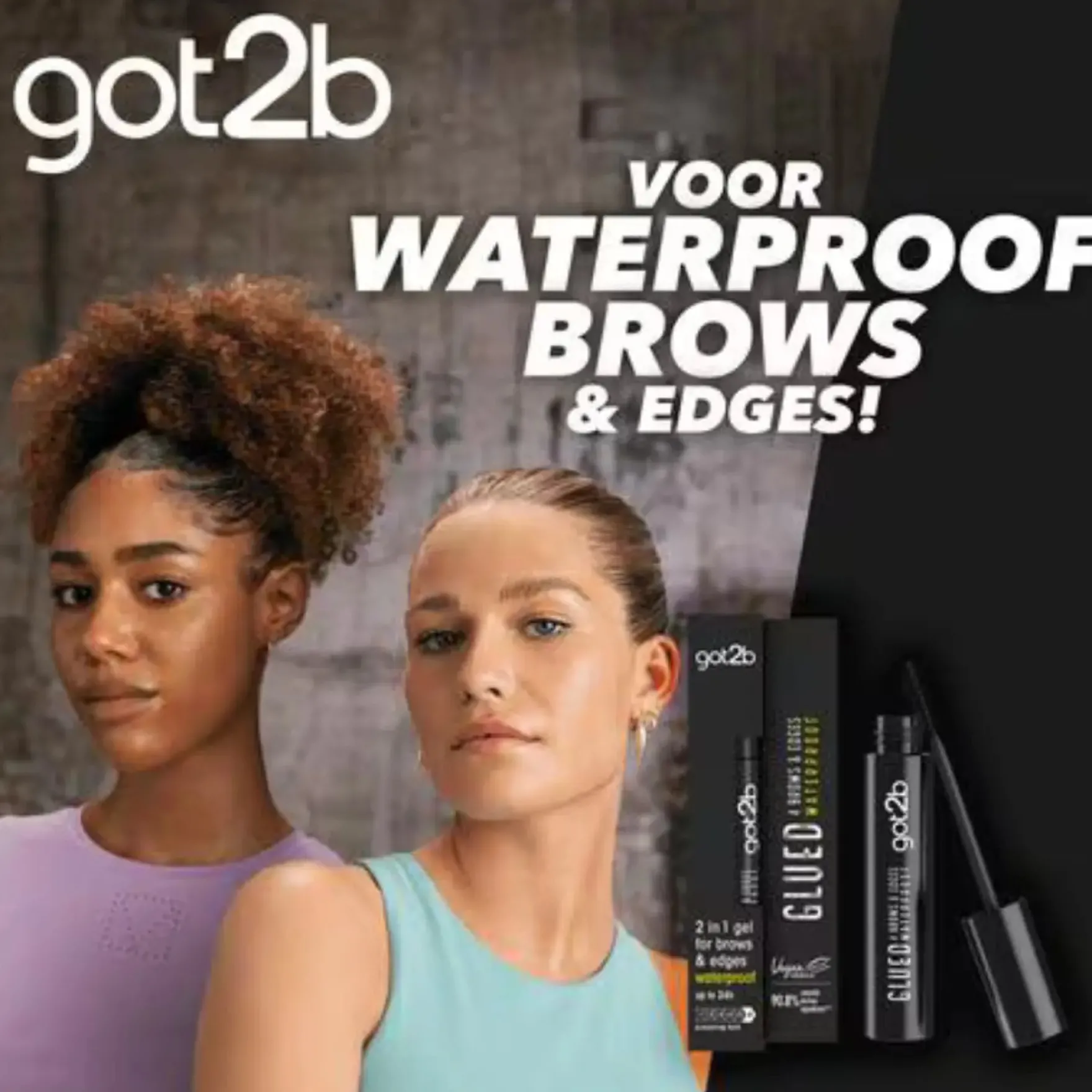 Got2b Glued Brows & Edges 2in1 Gel Waterproof