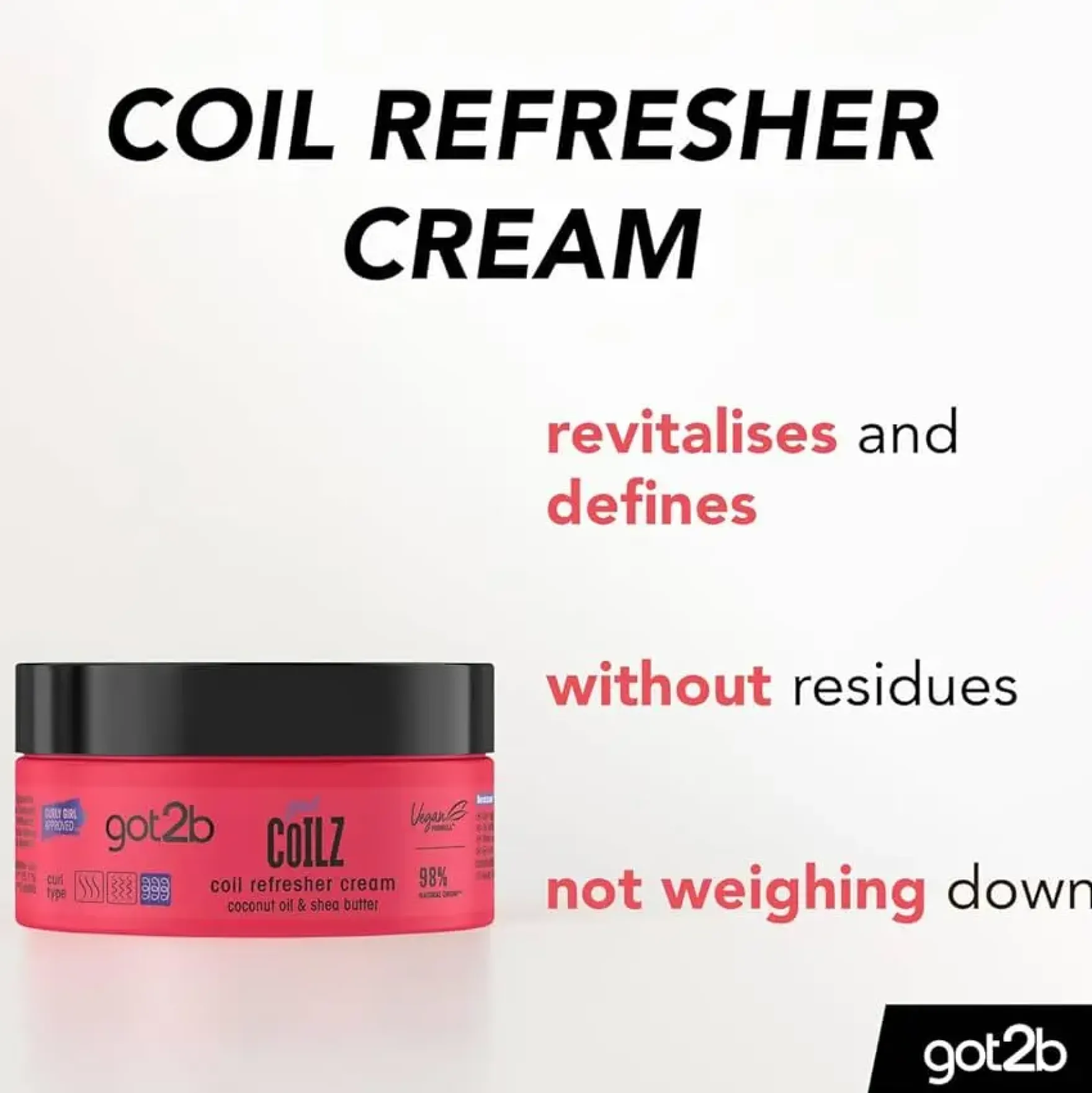 Got2b Curlz Coil Refresher Cream