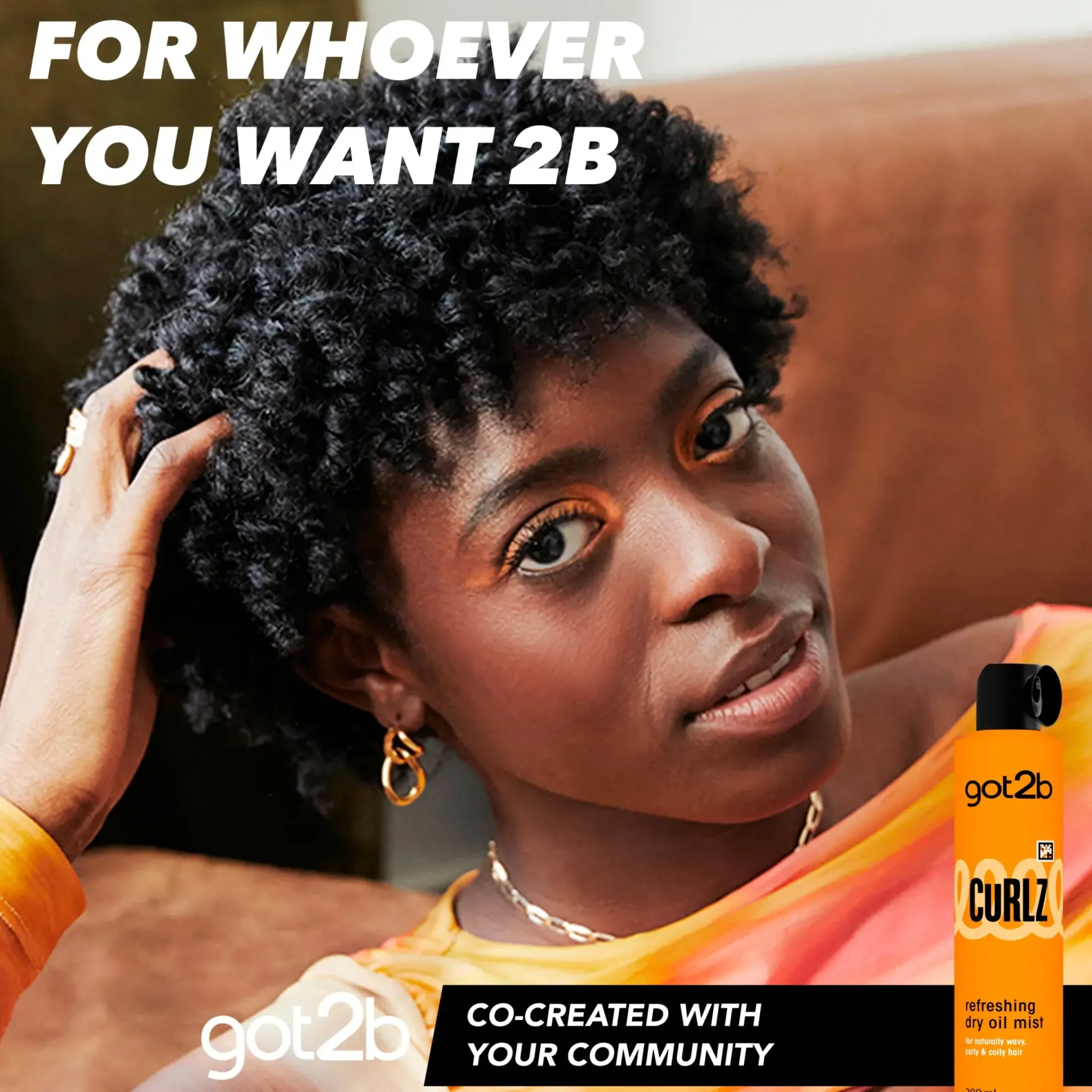 Got2b Curlz Refreshing Dry Oil Mist