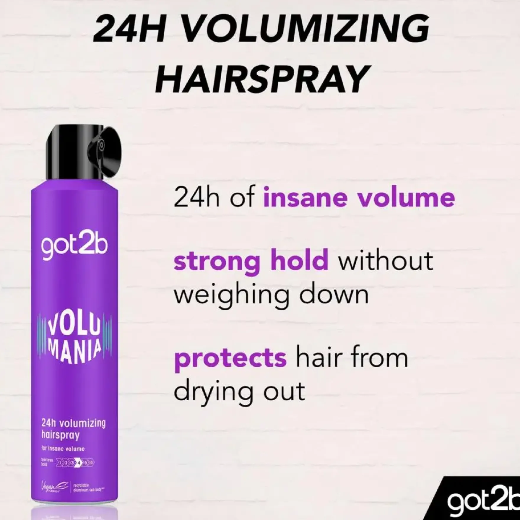 Got2b Volumania 24H Volumizing Hairspray