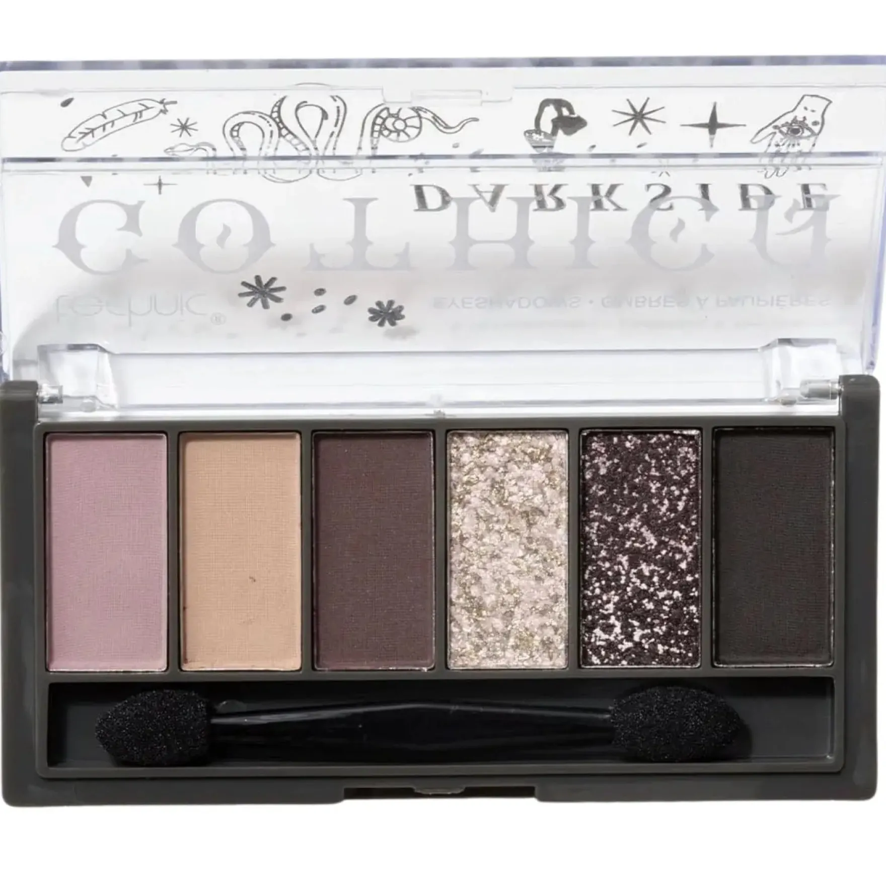 Gothica Mini 6 Pan Eyeshadow Palette Darkside