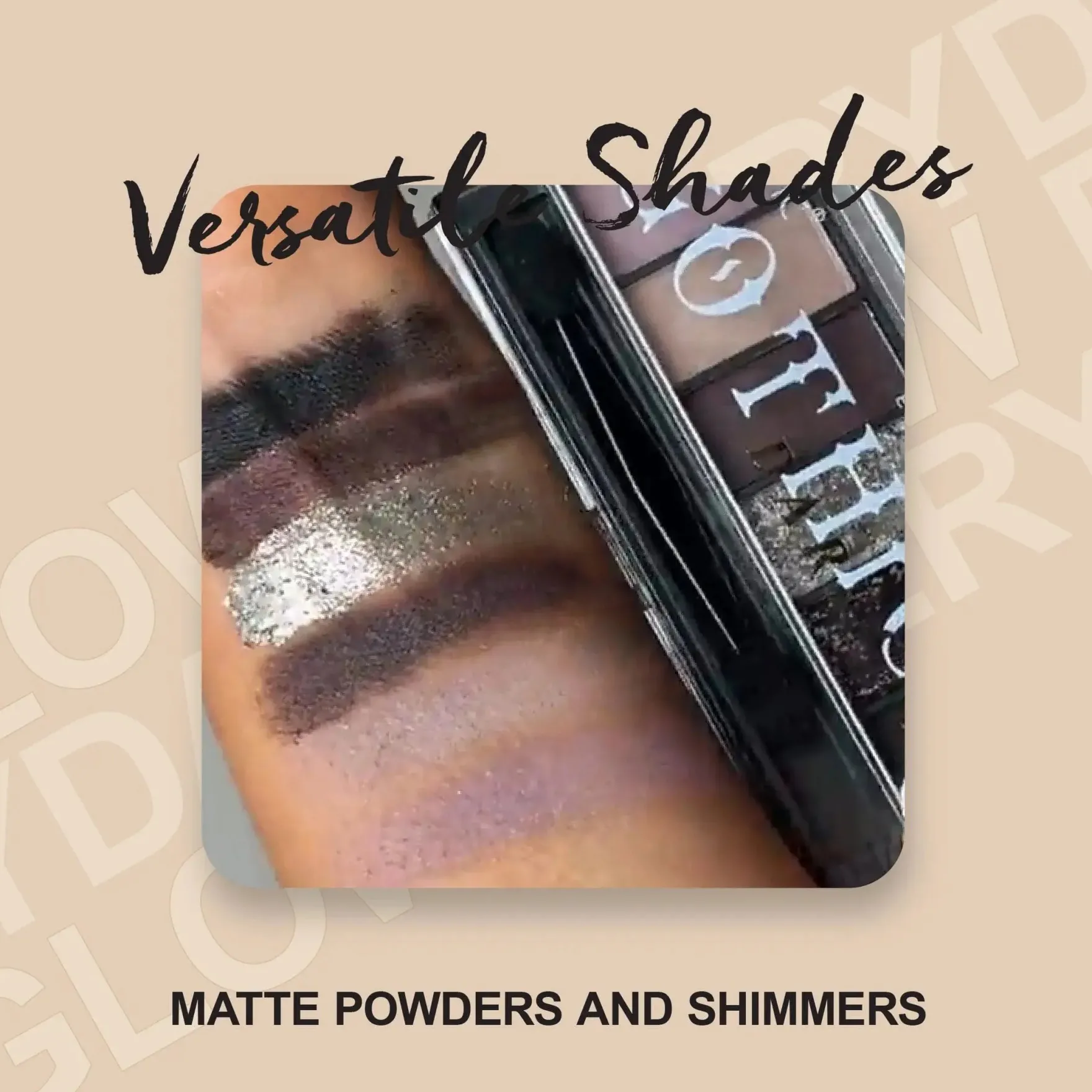 Gothica Mini 6 Pan Eyeshadow Palette Darkside