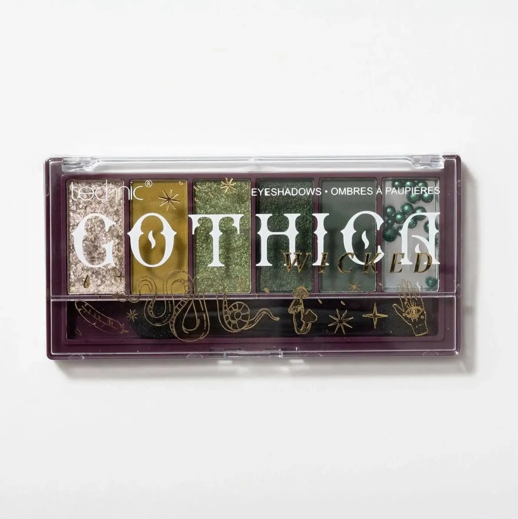 Gothica 6 Pan Eyeshadow Palette Wicked