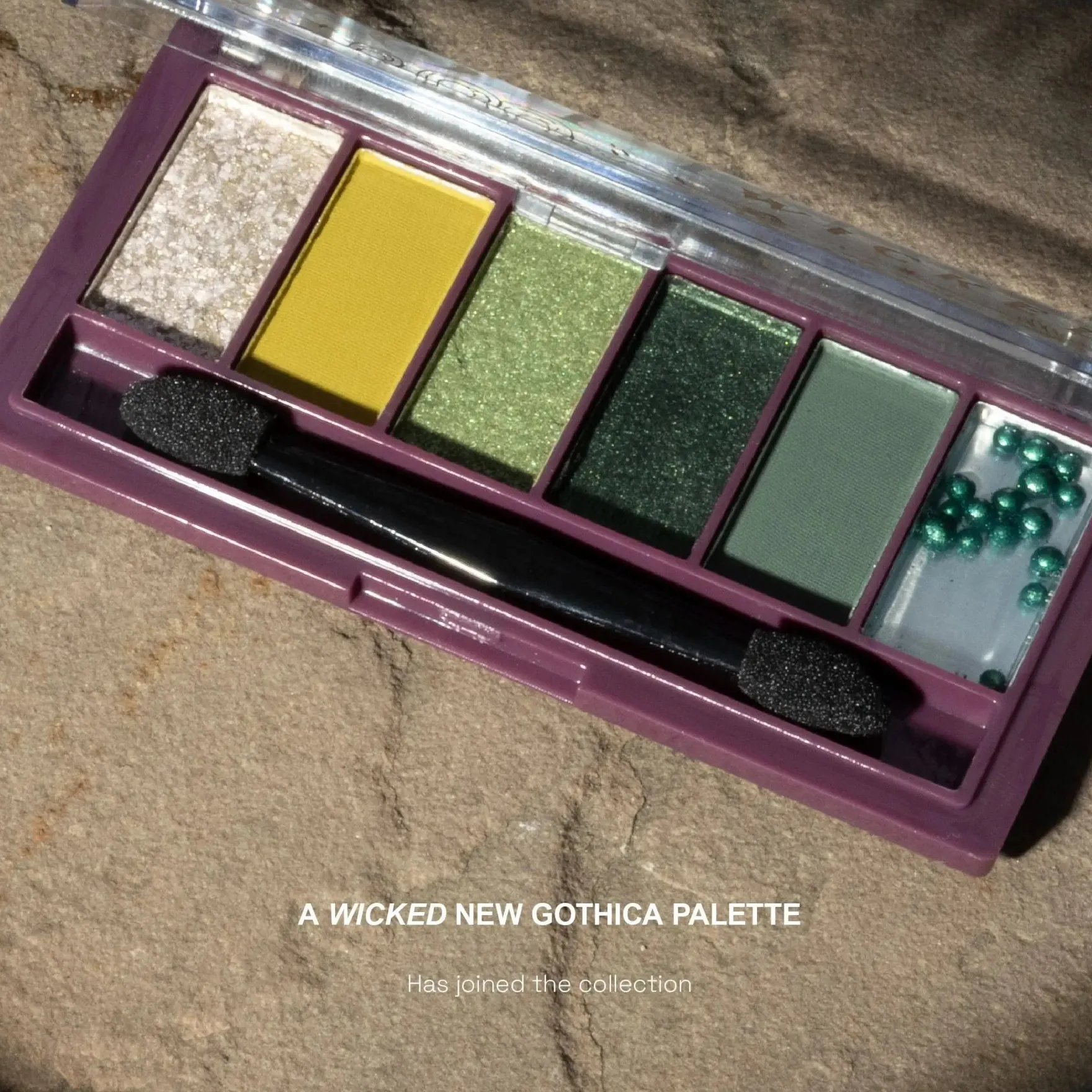 Gothica 6 Pan Eyeshadow Palette Wicked