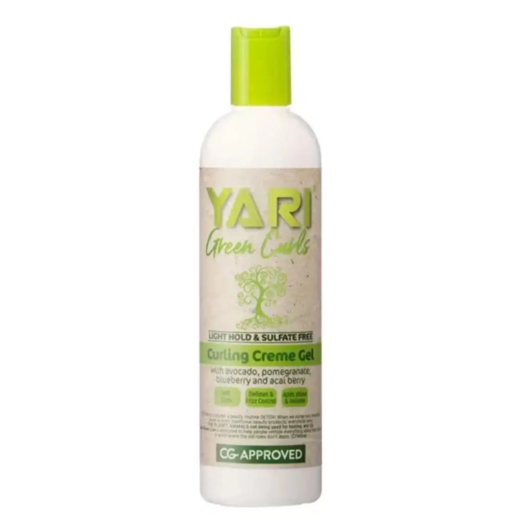 Green Curls Light Hold Curling Cream Gel