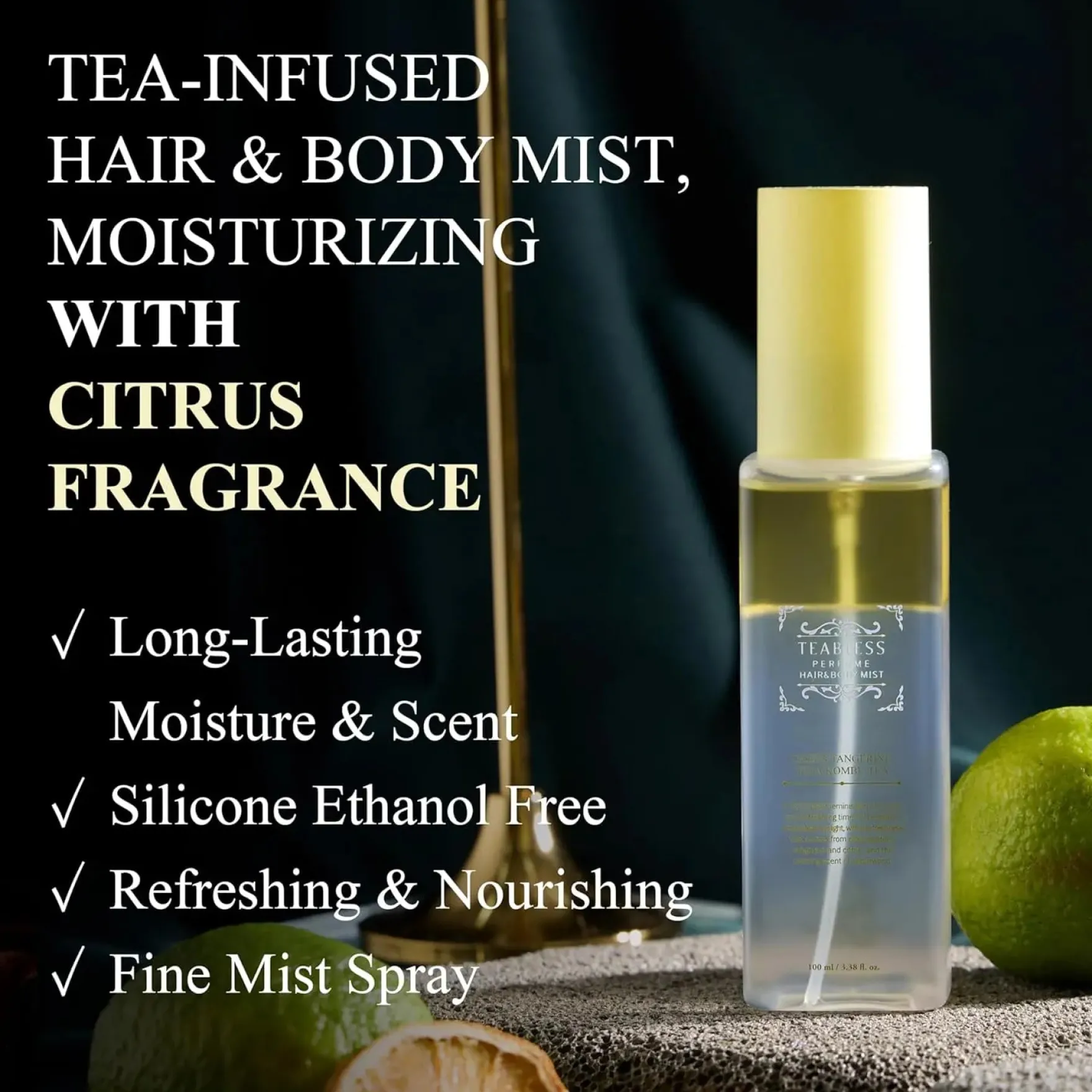 Green Tangerine Yuja Kombu Tea Perfume Hair & Body Mist
