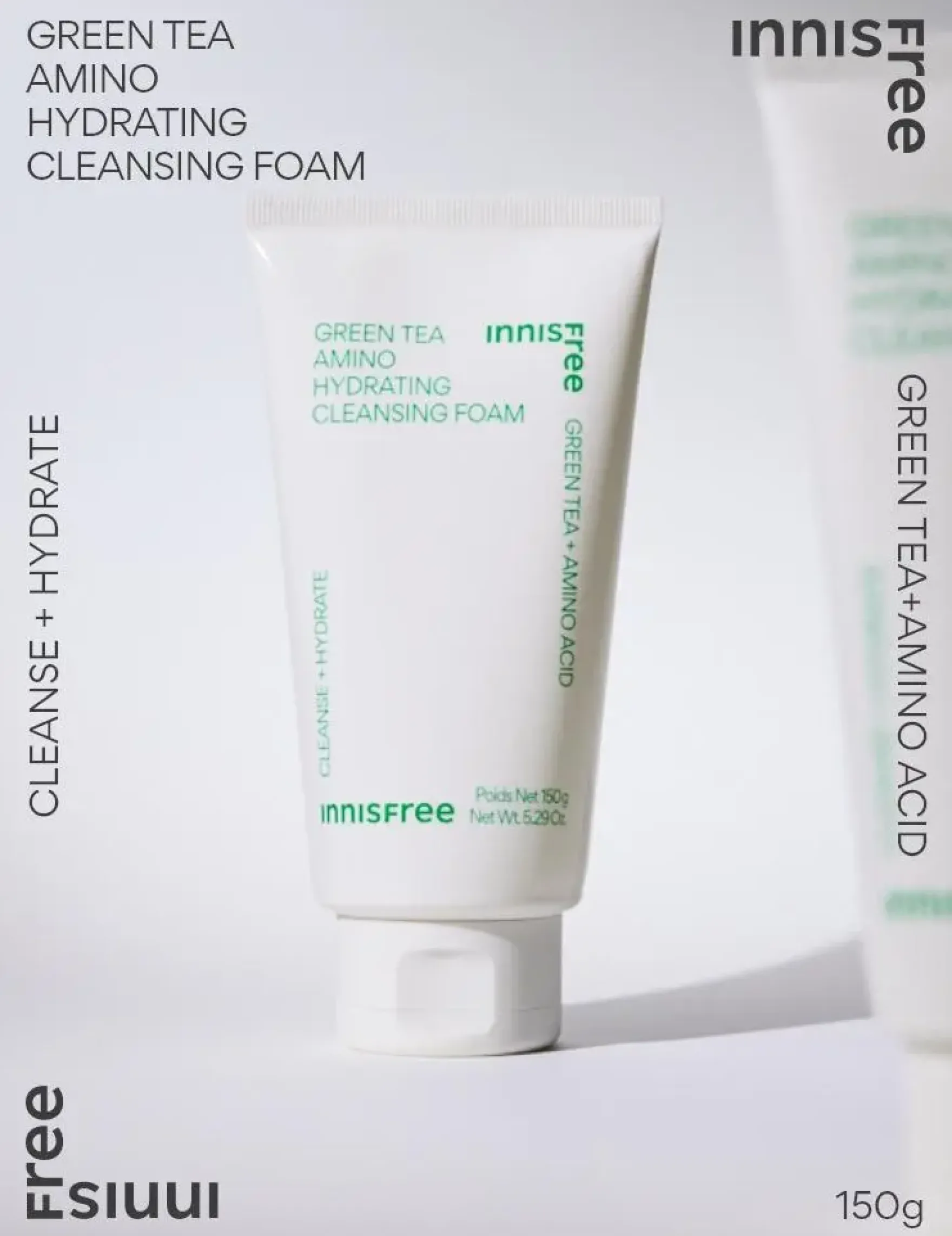 Green Tea Amino Hydrating Cleansing Foam