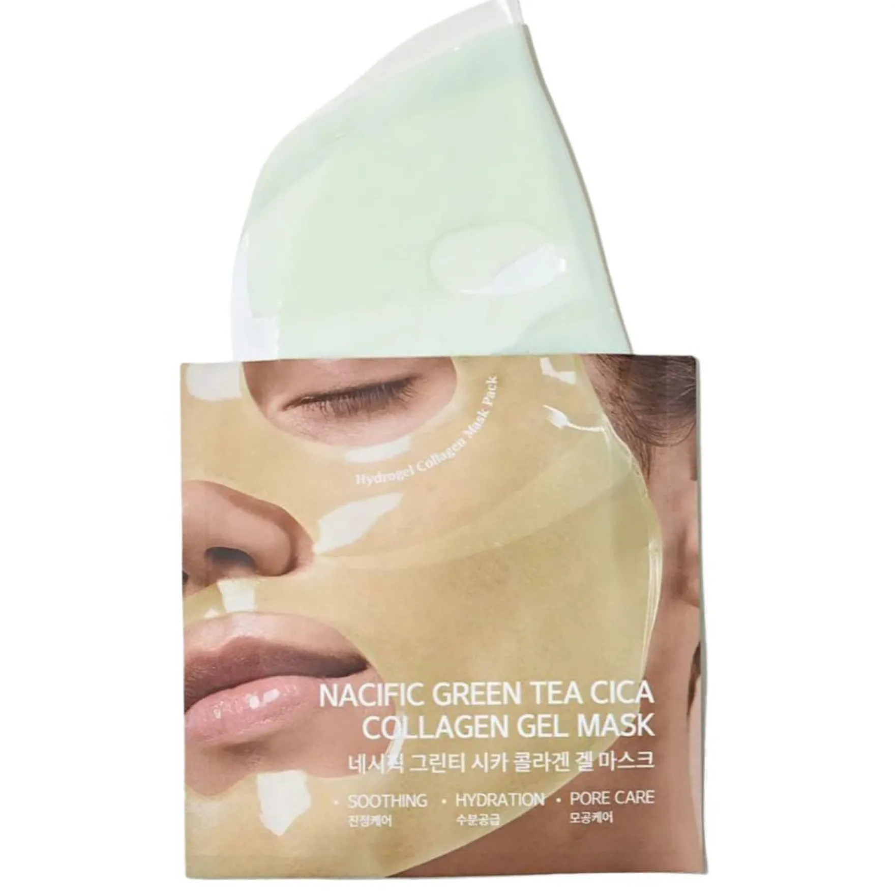 Green Tea Cica Collagen Gel Mask