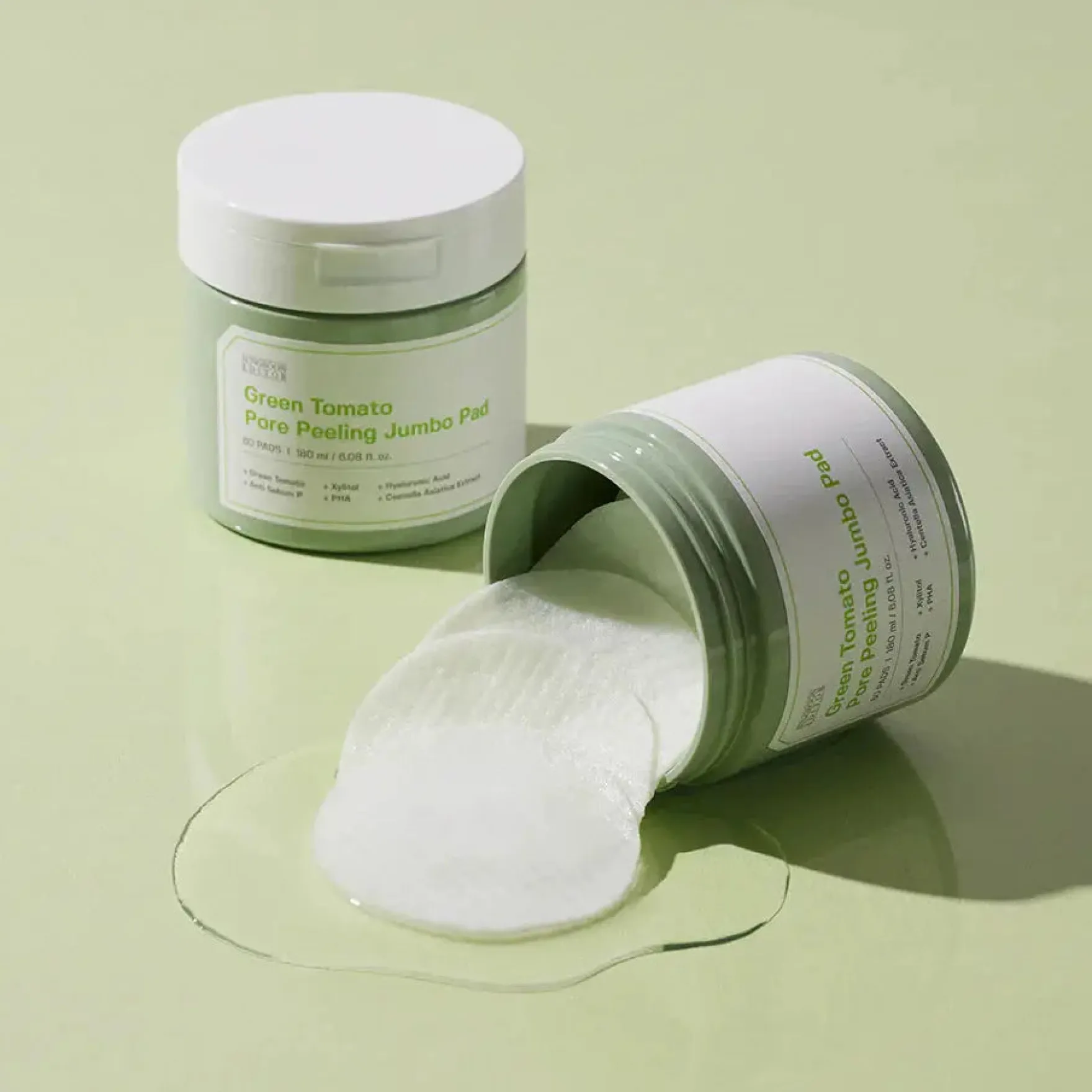 Green Tomato Pore Peeling Jumbo Pad