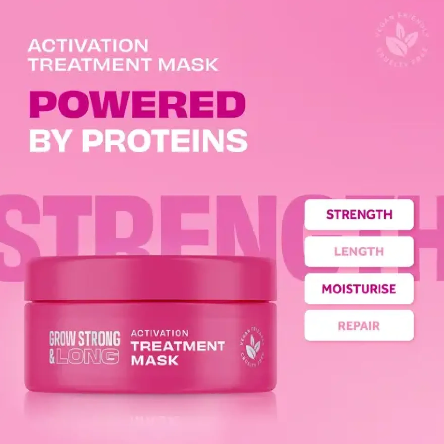 Grow Long & Strong Activation Treatment Mask
