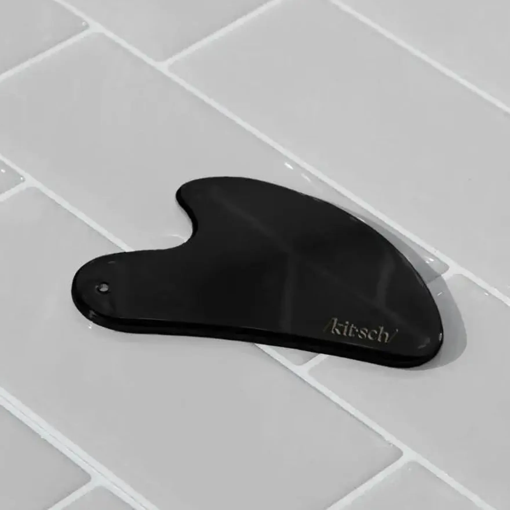 Gua Sha Matte Black
