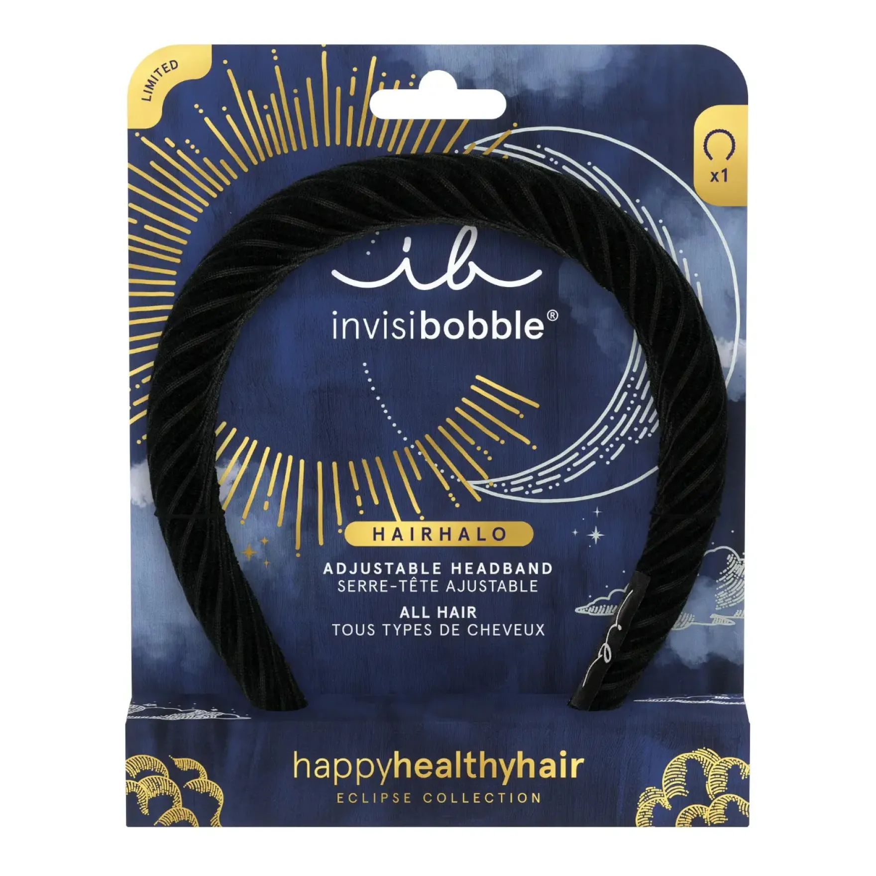 Hairhalo Eclipse Midnight Ring