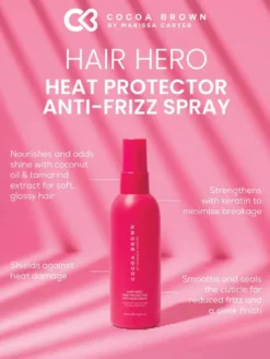 Hair Hero Heat Protection Anti Frizz Spray