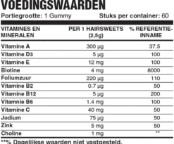 Hair Vitamin Gummies