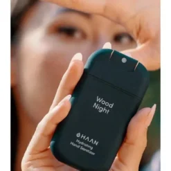 Hand Sanitizer Wood Night