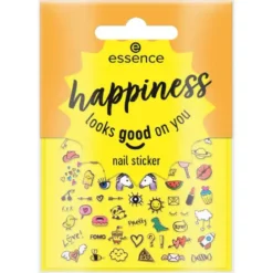 Happiness Looks Good On You Nail Sticker