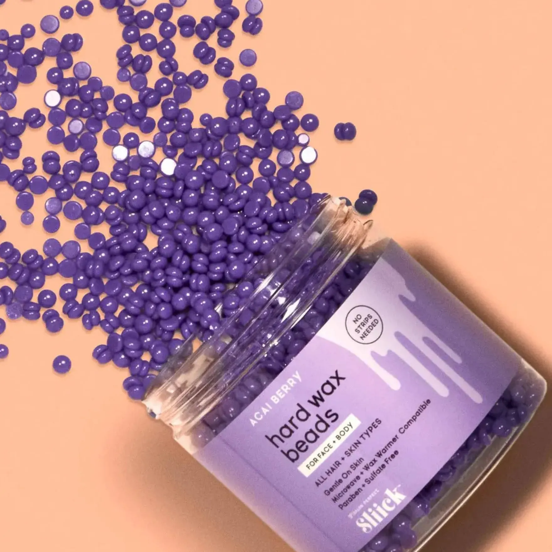 Hard Wax Beads Acai Berry
