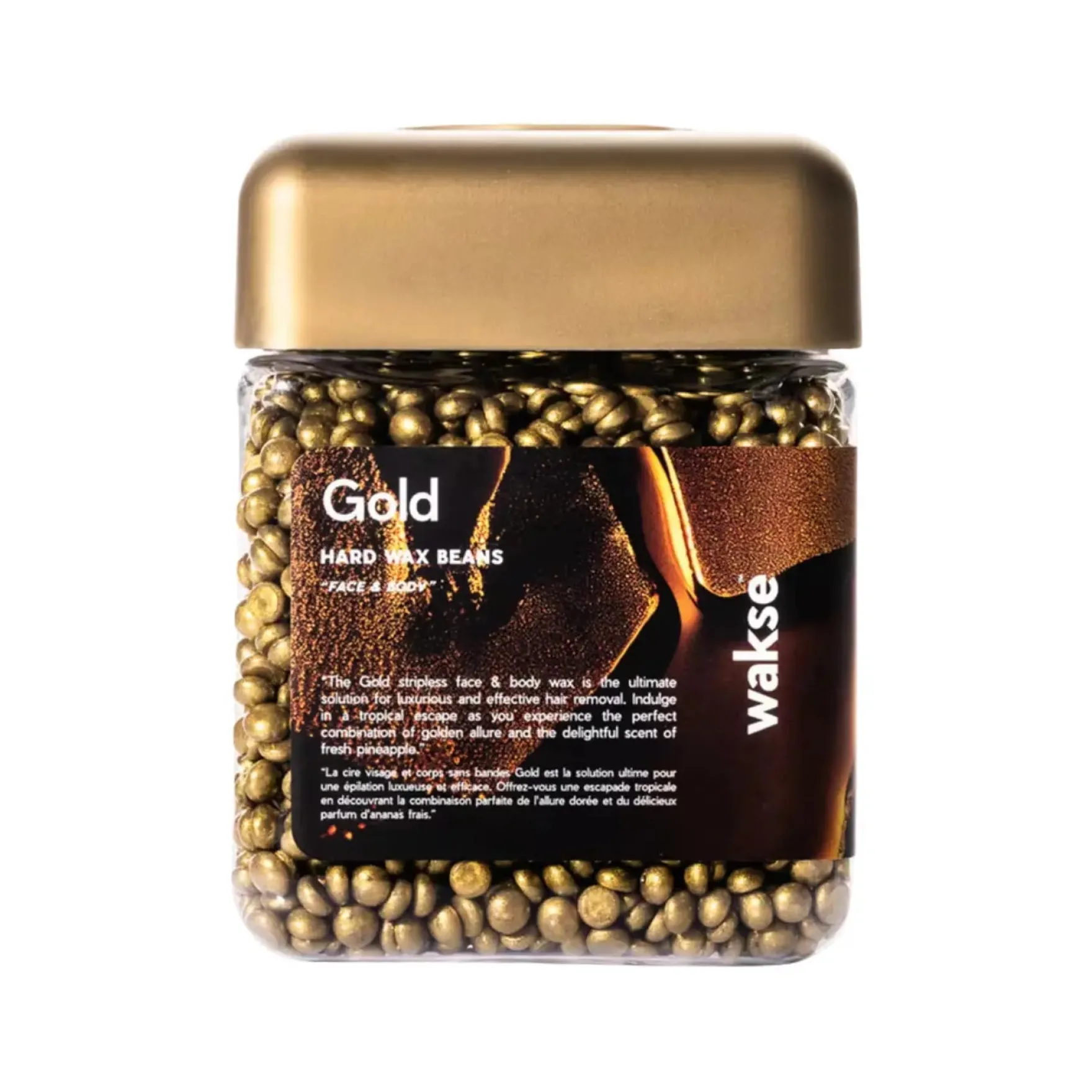 Hard Wax Beans Gold Small