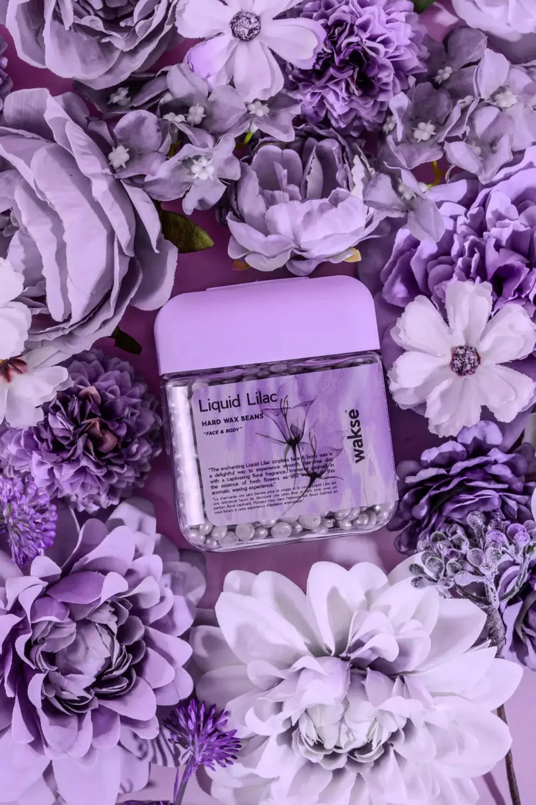 Hard Wax Beans Liquid Lilac Small