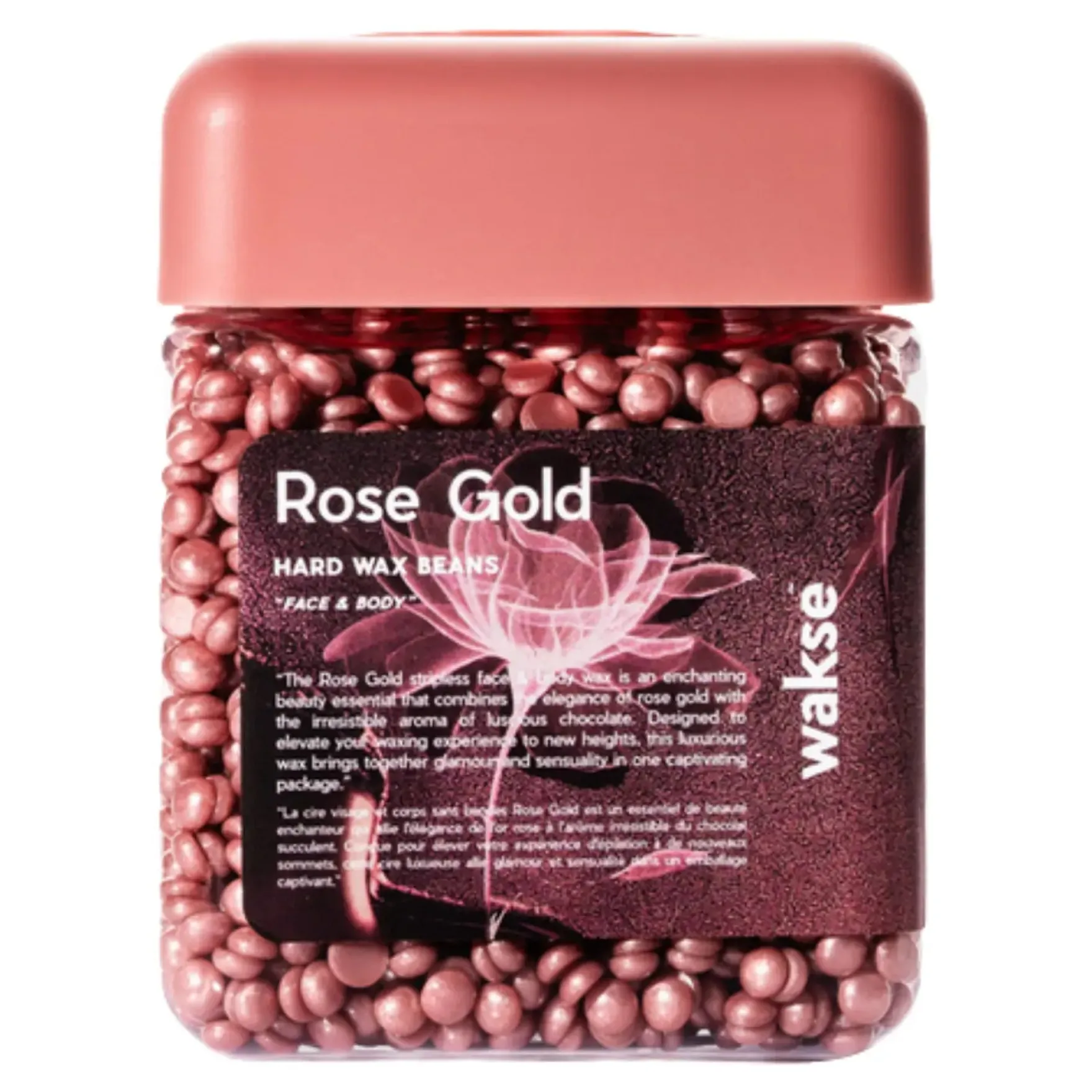 Hard Wax Beans Rose Gold Large