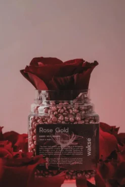 Hard Wax Beans Rose Gold Large