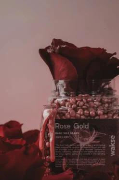 Hard Wax Beans Rose Gold Large