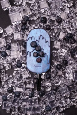 Hard Wax Popsicles Blueberry