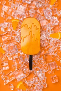 Hard Wax Popsicles Orange Cream